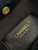 Chanel 26C AS6010 Hobo Suede Calfskin Turtoise-Shell Effect Plexi & Gold-Tone Metal Black