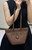 Fendi Mini Origami 8BS083 Brown leather mini bag that can be transformed 8626As