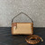 Valentino 03111 Garavani Rockstud Shoulder Bag Raffia