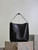 YSL BOLD hobo bag in smooth leather 845383 Black