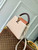LV M12956 Louis Vuitton Capucines BB Bag Taurillon leather Galet Gray