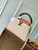 LV M12956 Louis Vuitton Capucines BB Bag Taurillon leather Galet Gray