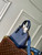 LV M14853 Louis Vuitton Alma BB Bag Denim Blue