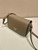 Prada 1BD314 Leather shoulder bag Clay Gray