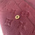 Louis Vuitton LV M62369 Emilie Wallet Monogram Empreinte Leather Wine Red