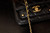 Chanel AP4675 25B  Clutch with chain  Shiny Lambskin Gold-Tone Metal  Black