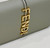 Fendi  8BS076 Fendigraphy Wallet On Chain Green leather wallet