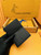 Louis Vuitton LV M25951 Pocket Organizer LV Aerogram Black