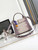 LV M87094 Louis Vuitton lizard leather BB Gradient pink