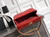 Chanel Evening with Handle Bag Patent leather AS6675 Red