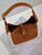 YSL 713938 LE 5 A 7 Supple Small In Suede Brown Shearing 