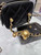 Chanel AP1447 small Vanity with chain lambskin gold Adjustable small gold balls Black