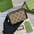 Gucci 790037 Gucci Luce mini zip wallet  Brown leather
