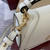 Gucci 815719 Gucci Blondie Medium top handle bag Leather White