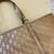 Gucci 847455 GG Emblem Large tote bag Brown