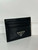 Prada Black Leather card holder 1MC025