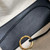 Bottega Veneta BV 796615  Mini Loop intrecciato leather cross-body bag Black