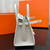 Hermes Mini Birkin Tote Bag Sac Faubourg White Matte Alligator Silver Hardware 20CM H28504