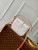 LV M12327 Louis Vuitton Saumur BB Bag Mastic