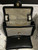 Chanel A8003 25p Evening Bag Lambskin Rhinestones Pearls A01112 White and Black