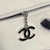 Chanel AS9901 Vintage Shopping Bag Calfskin White with Black Logo