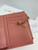 Dior S5173 Caro Dahlia Wallet Pink Supple Cannage Calfskin