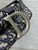 Dior M0455 Saddle Bag With Strap Blue Denim Dior Oblique Jacquard Silver M0456