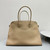 The Row THR116945 Suede Soft Margaux 17 Top Handle Bag T11004