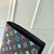 LV M13414 Louis Vuitton LV x TM Passport Cover Multicolored Black