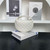 Chanel AP4584 25S  Pouch Grained White Calfskin Imitation Pearl Gold