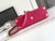 LV M87107 Louis Vuitton Ostrich Rose Des Vents MM Rose Red