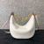 Valentino 6W2P0AK3SNP_I16 Vlogo Signature Mini Hobo Bag In Grainy Calfskin White