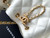 Chanel AS5293 Small Hobo Shiny Lambskin & Gold-Tone Metal White