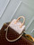 LV M24606 Louis Vuitton SPEEDY 18 LV&I Monogram Dune Coated Canvas Bag Beige