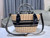 Dior M1328 Hat Basket Bag Natural Wicker and Blue Dior Oblique Jacquard M159