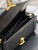 YSL 623930 Cassandra Mini Top Handle In Box Saint Laurent Braided with top-grain cowhide Black