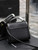 YSL 623930 Cassandra Mini Top Handle In Box Saint Laurent Braided with top-grain cowhide Black