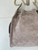 Chanel AS5311 Large Hobo Suede & Gold-Tone Metal Ligth Gray