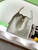 Chanel AS5311 Large Hobo Suede & Gold-Tone Metal Light Green