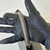 Fendi 8BN335A7SKF199A Peekaboo ISeeU Petite Gray ostrich leather bag