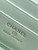 Chanel AP4933 Long Vanity with Chain Grained Shiny Calfskin Green