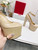 Valentino Garavani Tan-go Platform Pump In Patent Leather 155MM apricot