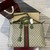 Gucci 834469 Gucci Savoy medium duffle bag beige and Green fabric