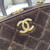 Chanel Mini Bowling Bag Suede & Gold-Tone Metal AS5572 Dark Brown