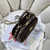 Chanel Mini Bowling Bag Suede & Gold-Tone Metal AS5572 Dark Brown
