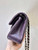 Chanel A01112 Flap Classic 11.12 Handbag Grape Purple Lambskin Light Gold
