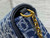 Dior S5907 Saddle Pouch with Chain Blue Denim Dior Oblique Jacquard M2026