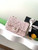 Chanel AS4298 24K Mini Flap Sequin Series CF Apricot Pink