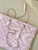 Chanel Beach Fabric Printed Pattern Shopping Bag AS5429 Pink