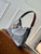 LV M12583 Louis Vuitton CarryAll Dark MM Bag Trianon Gray